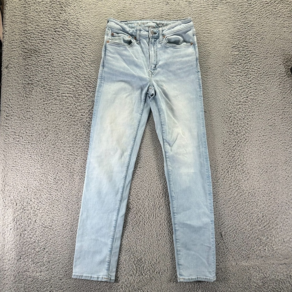 American Eagle Outfitters Airflex+ Jeans Mens 28x32 Blue Denim Straight Athletic